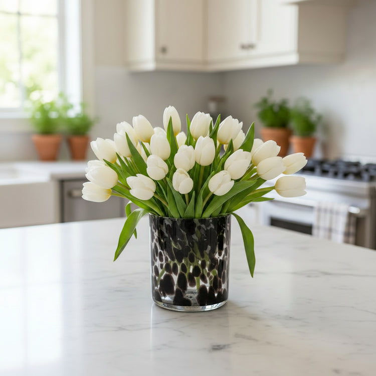 Hand Blown Glass Vase