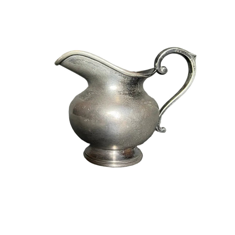 Small Antique Silver Plated Creamer Pitcher