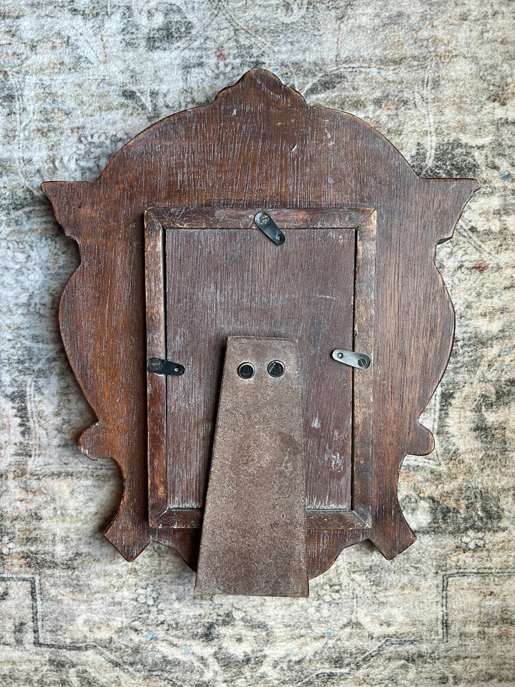 Vintage Carved Wood Frame