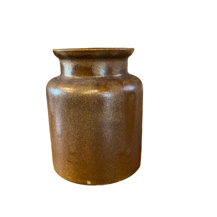Antique French Mustard Jar Pottery