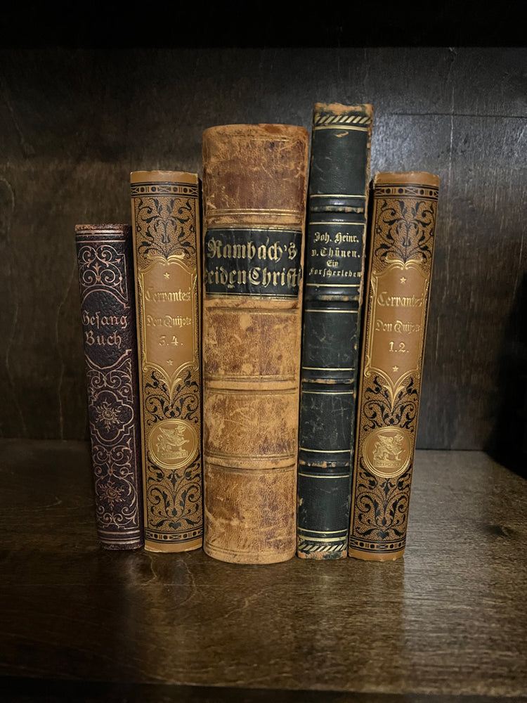 Antique 1852 Embossed German Prayer Book