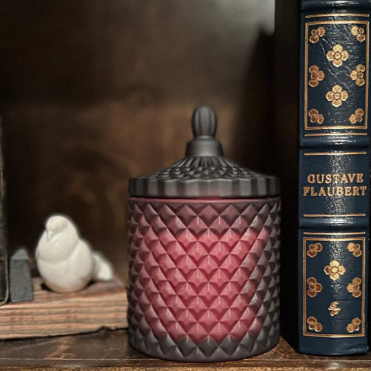 French Cut Lidded Candle