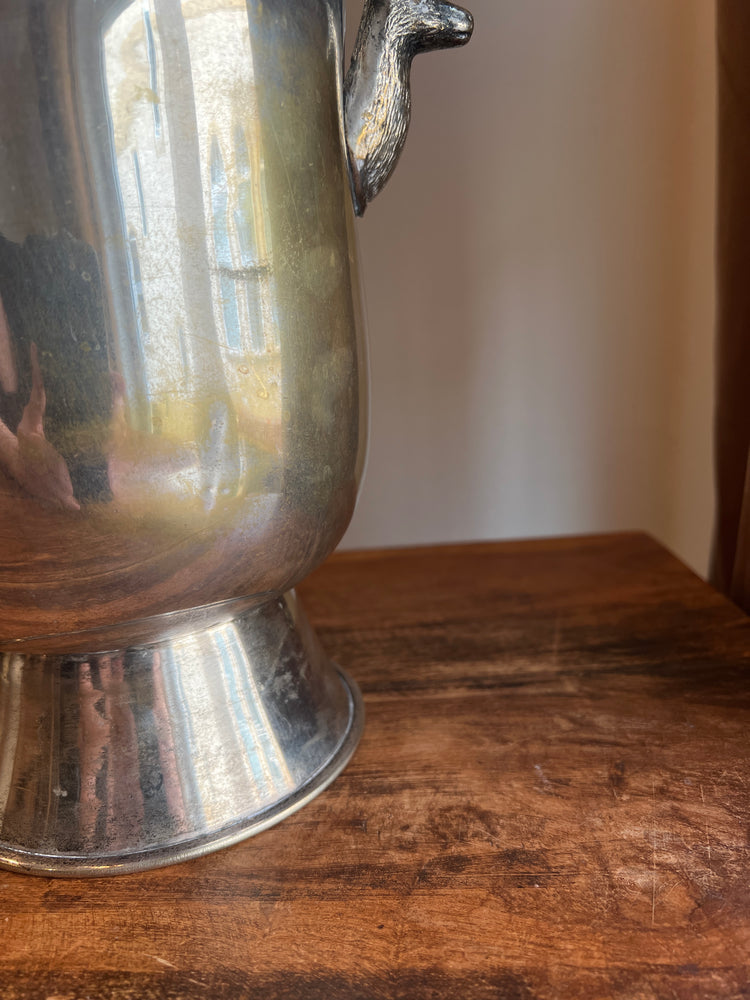 Vintage Silver Deer Stag Wine / Ice Bucket