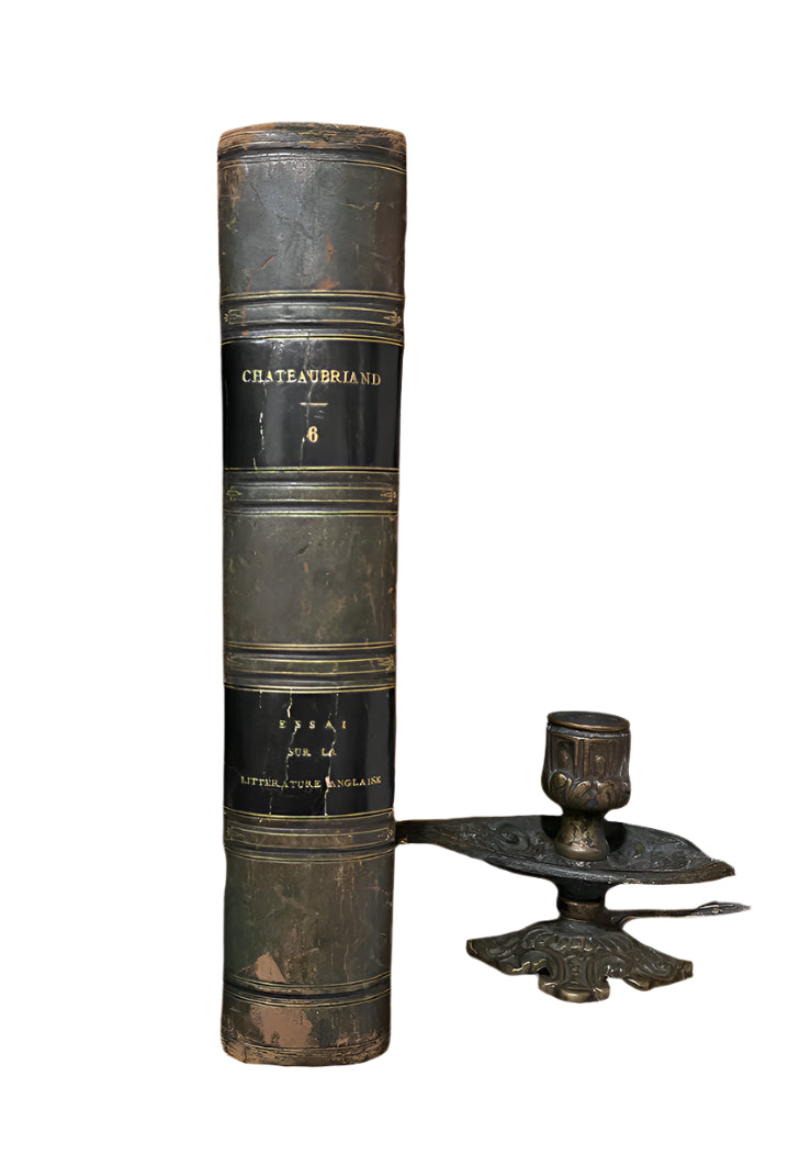 1863 Antique French Book, Milton's Paradise Lost