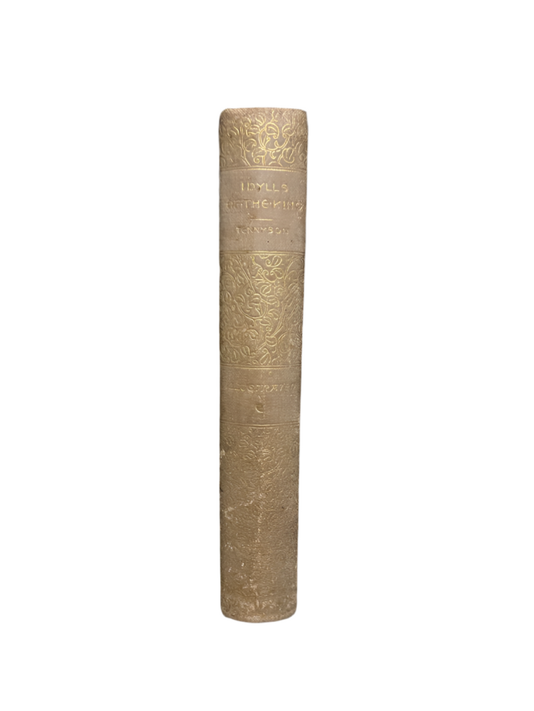 1892 Antique Book, Idylls of the King by Lord Alfred Tennyson