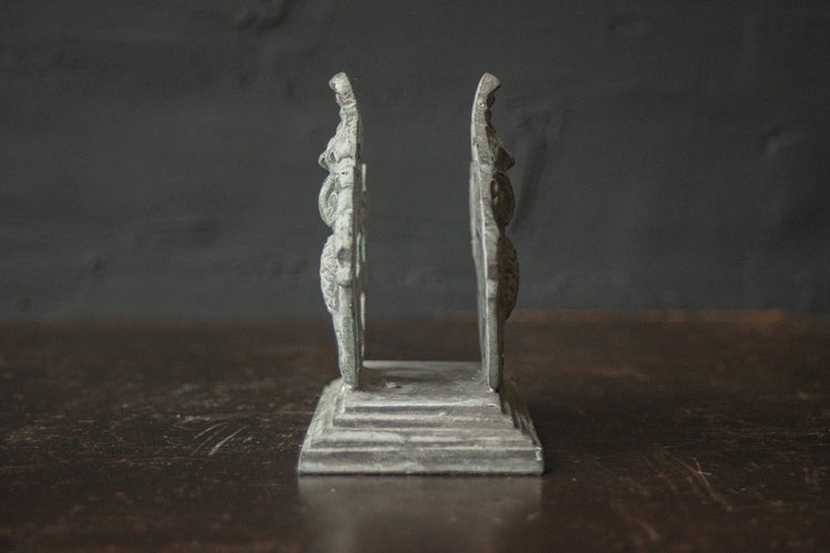 Antique Bronze Letter or Napkin Holder