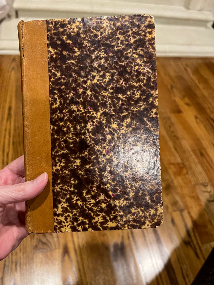 1819 Antique French Book, History of Roman Emperors