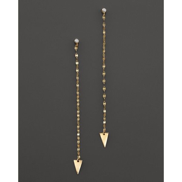 14K Gold Diamond Vista Lana Jewelry Earrings