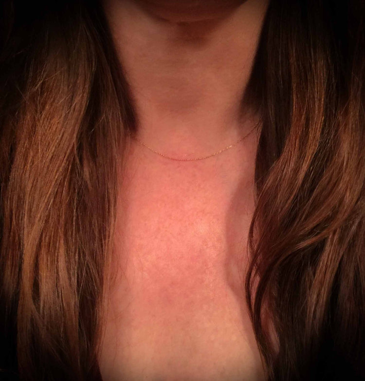 14K Gold The Almost Necklace | Avie Fine Jewelry by Avery Blake