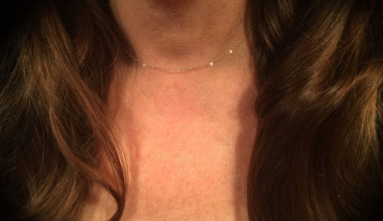 Barely There Chain Necklace | AVIE collection Artisan