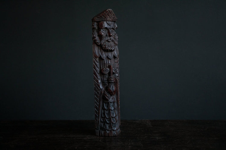 Antique Carved Wood Figure