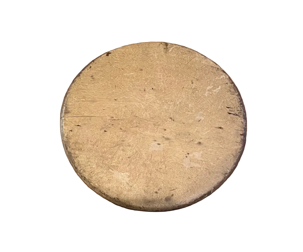 Antique English Sycamore Wood Butter Smoother