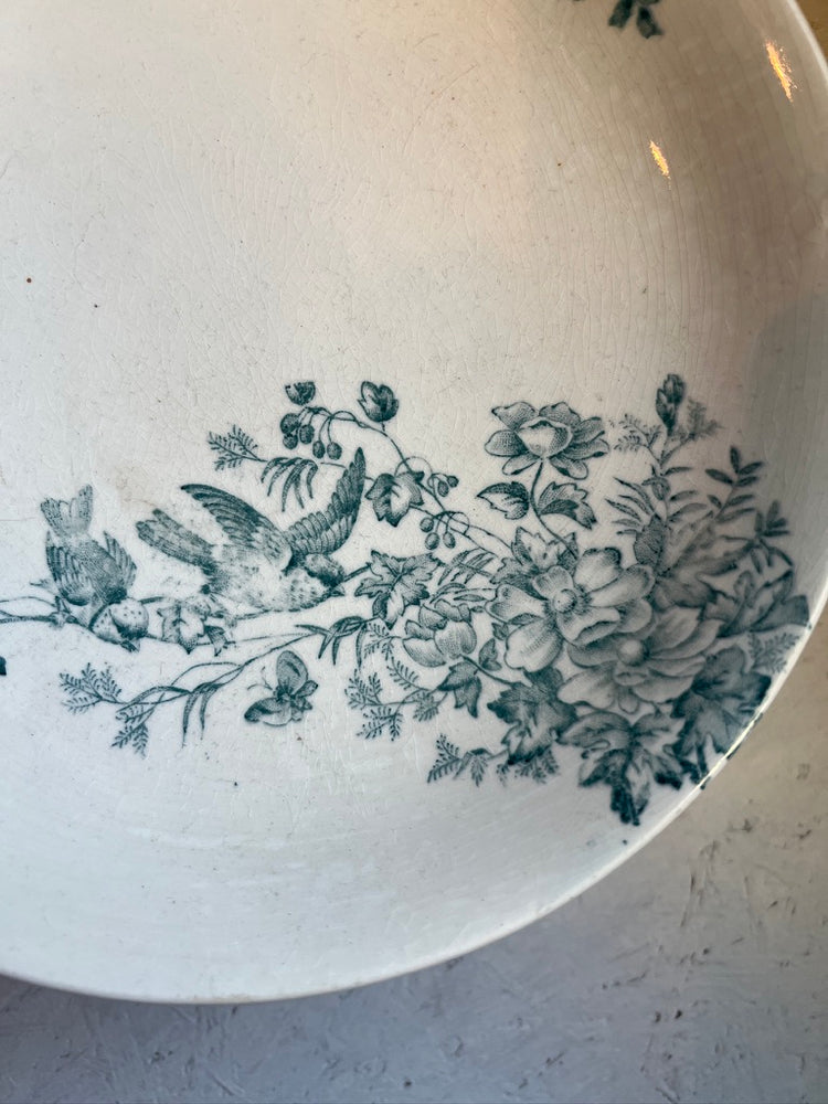 Antique French Ironstone MIGNON Pattern Compote