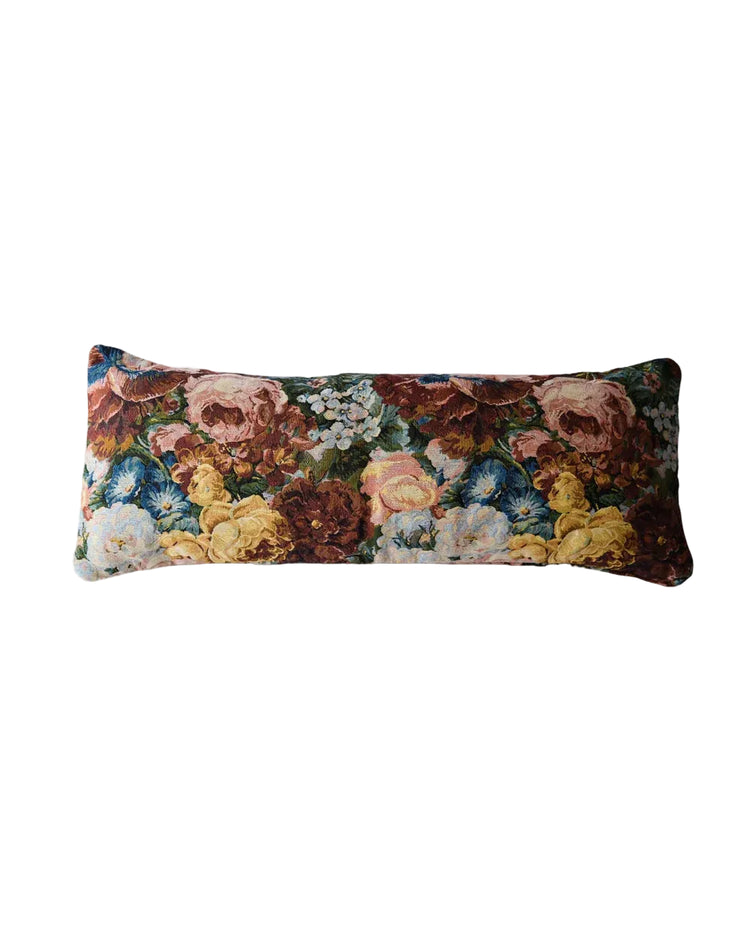 Moody Floral Long Lumbar Pillow Cover