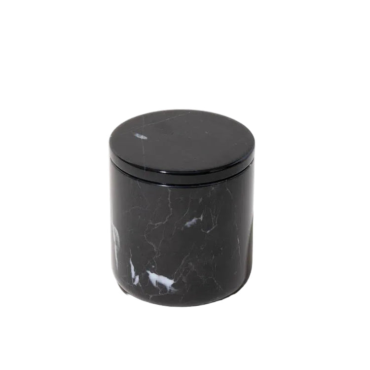 Black Marble Canister