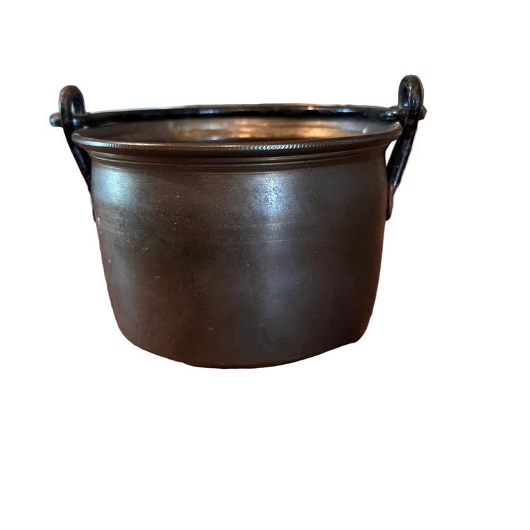 Small Vintage Brass Kettle