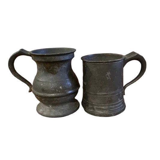 Antique English Tavern Tankards