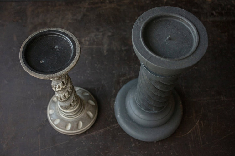 Large Vintage Candle Holders from England