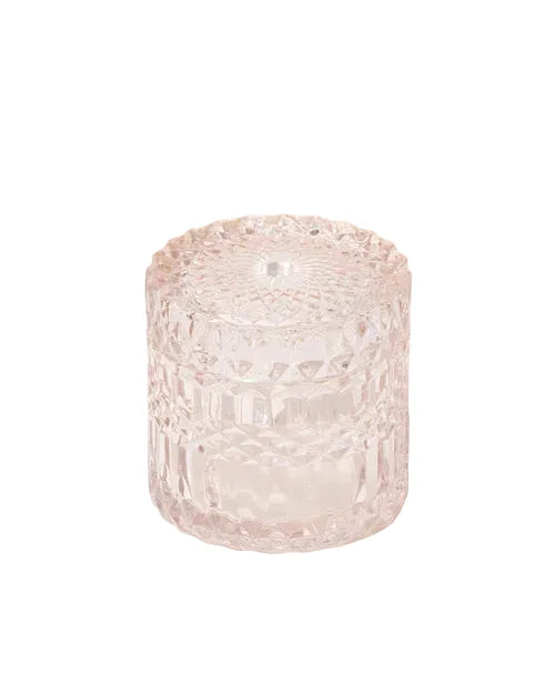 Pink Vintage Style Candle