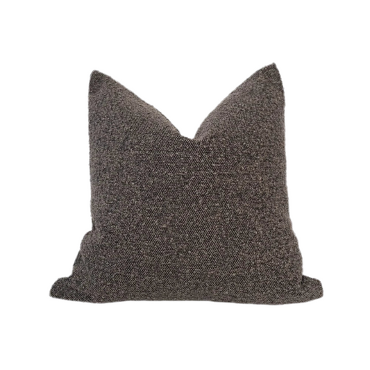 Smoke Boucle Pillow Cover
