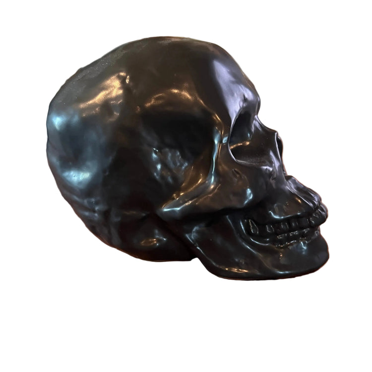 Black Ceramic Skull