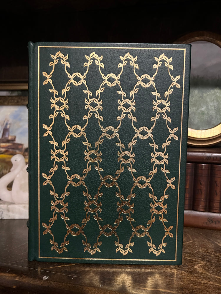 Wuthering Heights, Emily Brontë, Green Leather Franklin Library