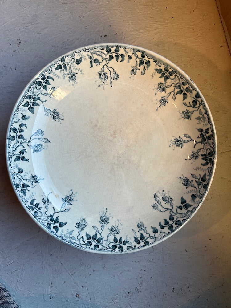 Antique French Ironstone E. Bourgeois Paris / Marseille Compote