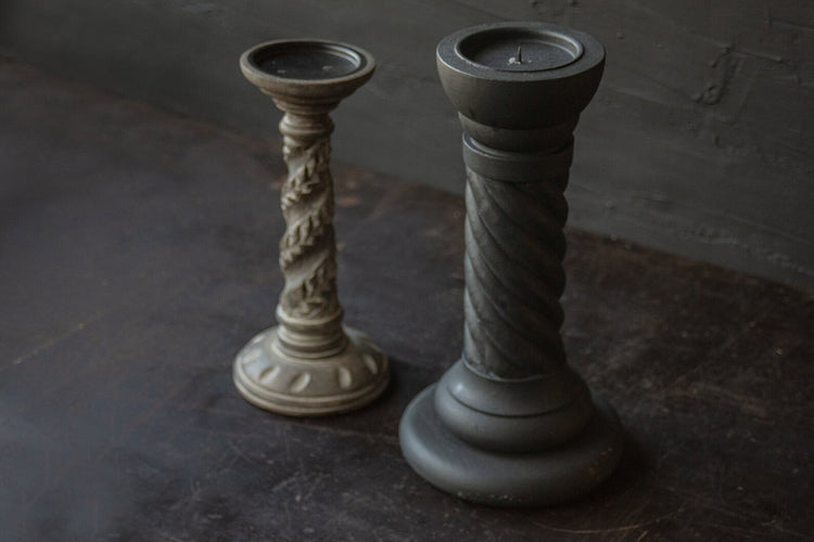 Large Vintage Candle Holders from England