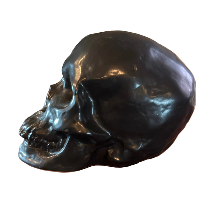 Black Ceramic Skull