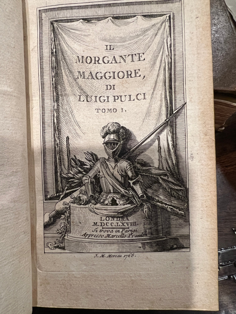 Antique Italian Mini Book, 1768