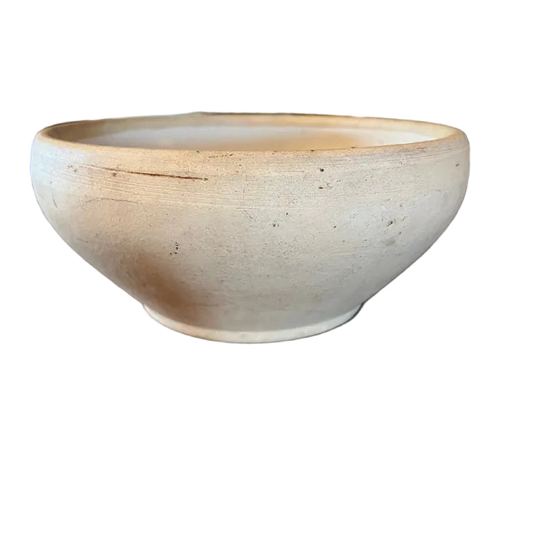 Large Antique Rustic French Mixing Bowl