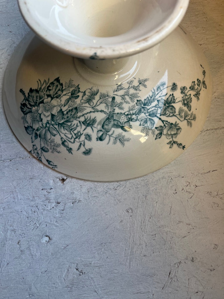 Antique French Ironstone MIGNON Pattern Compote