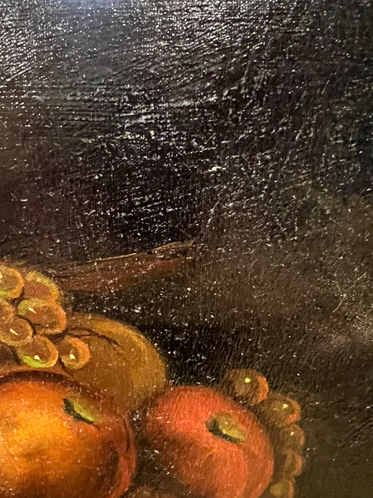 Antique Fruit Still Life Oil Panting