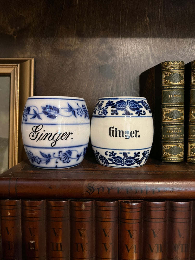 Small Vintage German Ginger Jar