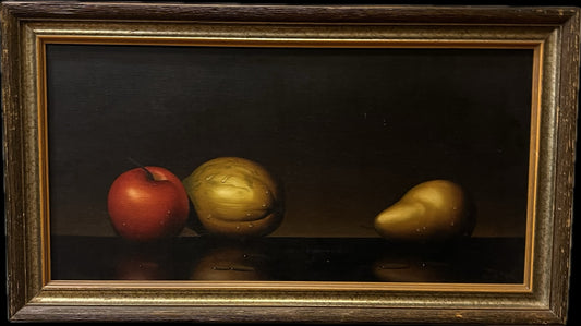 Vintage Alfred Jackson Fruit Still Life Oil Painting