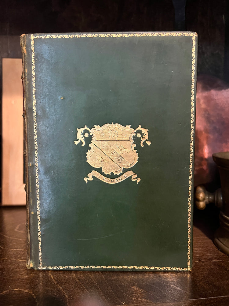 Wild Animals I Have Known, Seton, Green Leather Prize Binding Antique Book