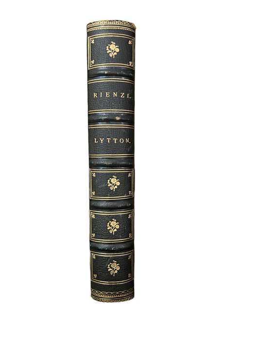 Antique Book, Rienzi: The Last of the Roman Tribunes, 1840