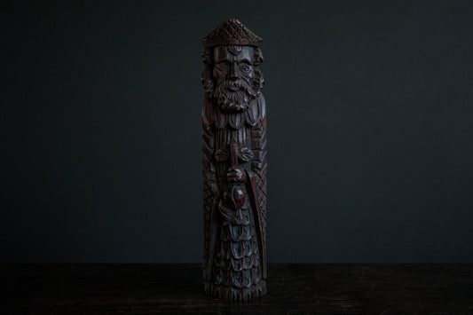 Antique Carved Wood Figure