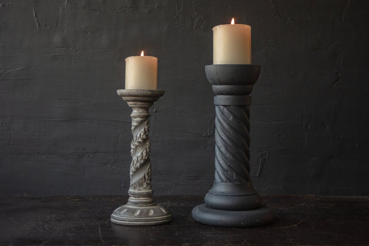 Large Vintage Candle Holders from England