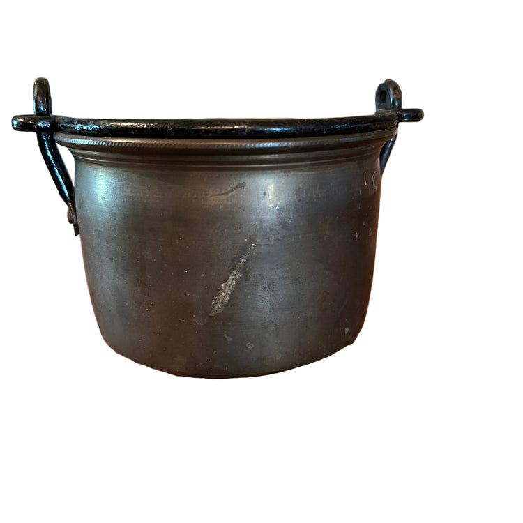 Small Vintage Brass Kettle
