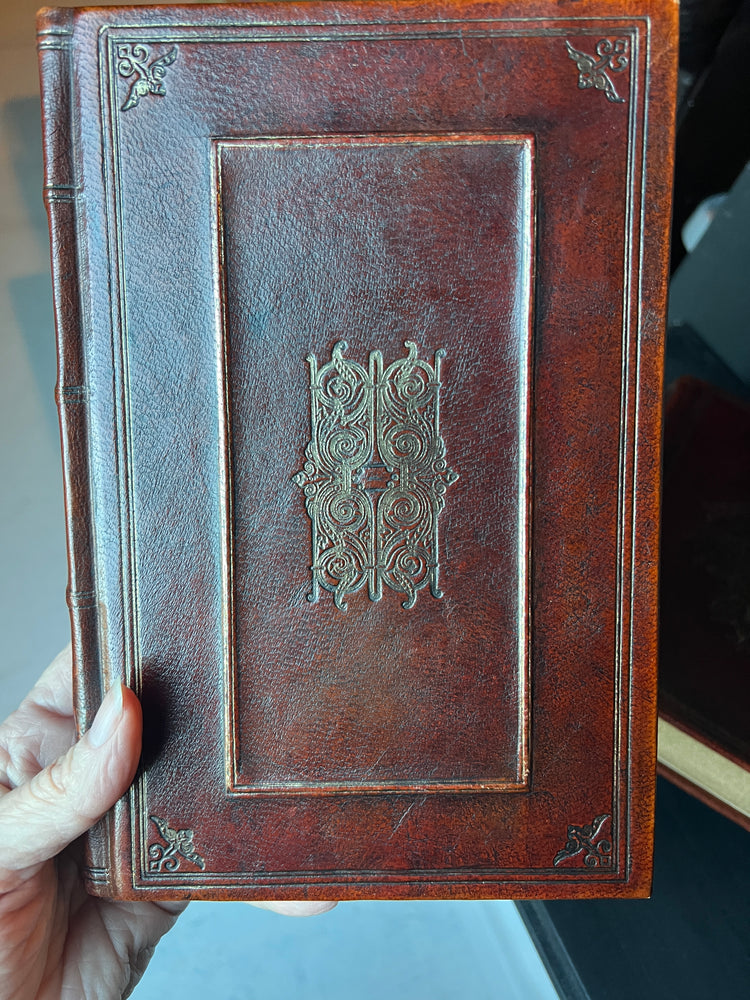 Vintage Leather 1930 - 1940’s Books