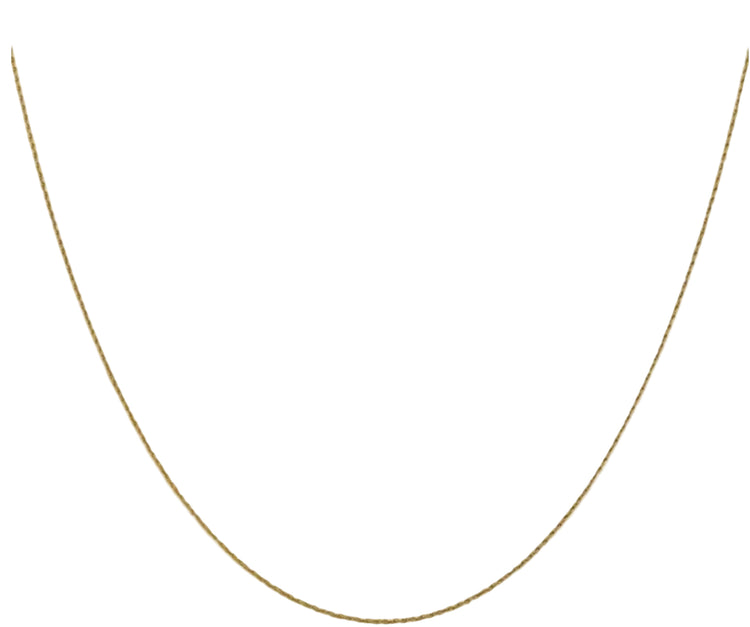 Almost Naked Necklace - 14K Gold Thin Delicate Chain