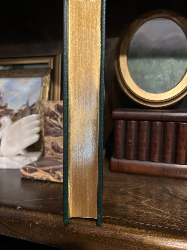 Wuthering Heights, Emily Brontë, Green Leather Franklin Library