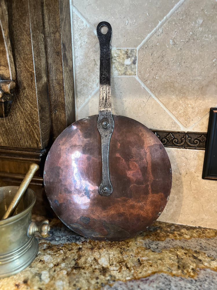 Antique French Copper Lid