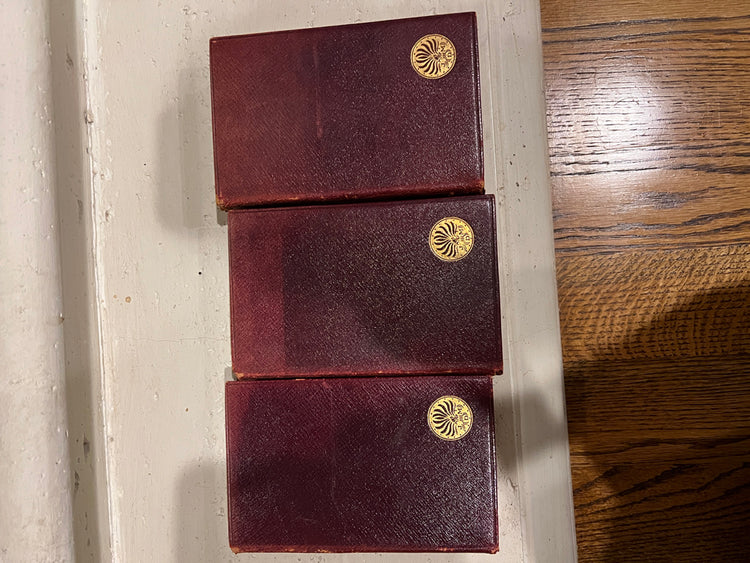 Antique Red Shakespeare Books - 1924