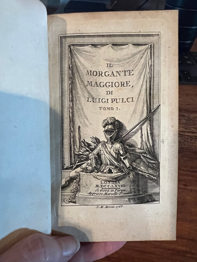 Antique Italian Mini Book, 1768