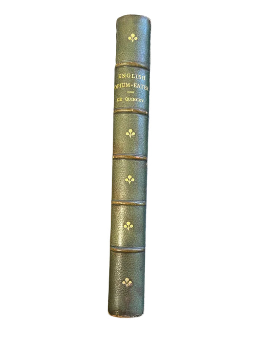 Antique Book 1821, Confessions of an English Opium Eater