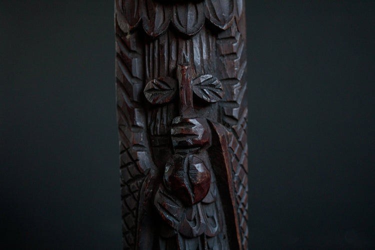 Antique Carved Wood Figure
