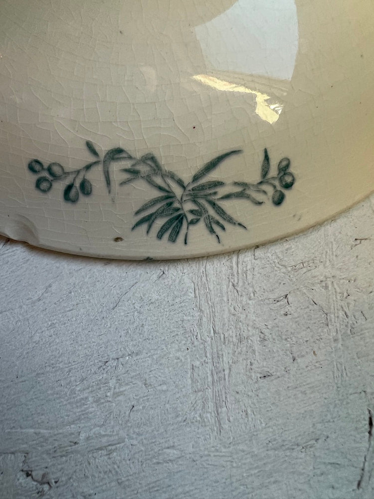 Antique French Ironstone MIGNON Pattern Compote