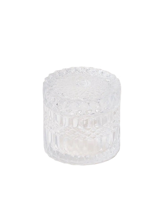 Crystal Clear Vintage Style Candle